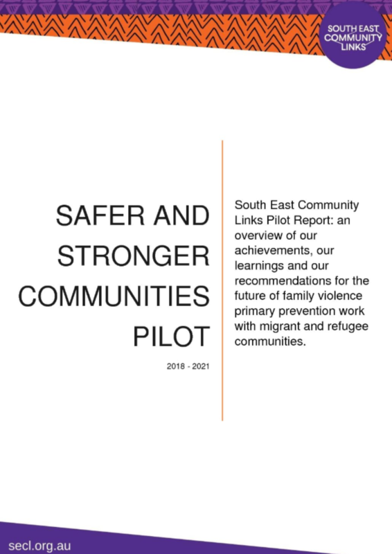 Safe and Stronger Communities